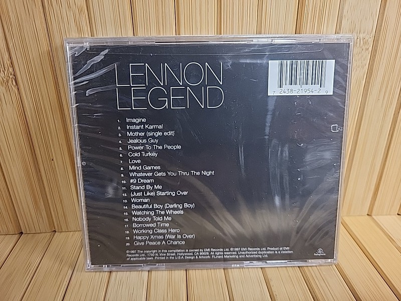 Lennon Lennon : John Legend Very Best of 1998 CD Factory Sealed gallery