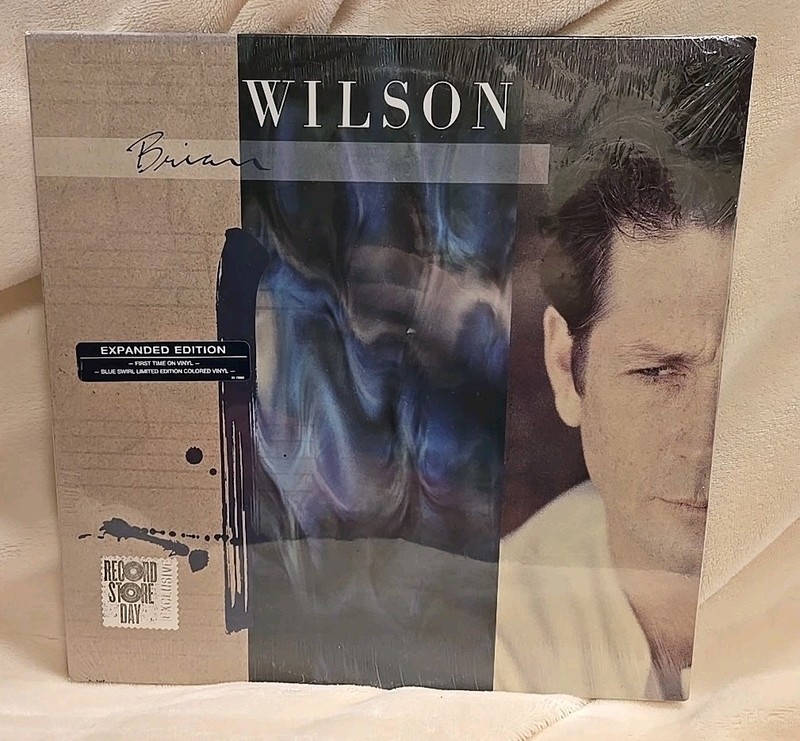 Brian Wilson Self-Titled RSD Expanded Blue Swirl Vinyl 2 LP Sealed Beach Boys