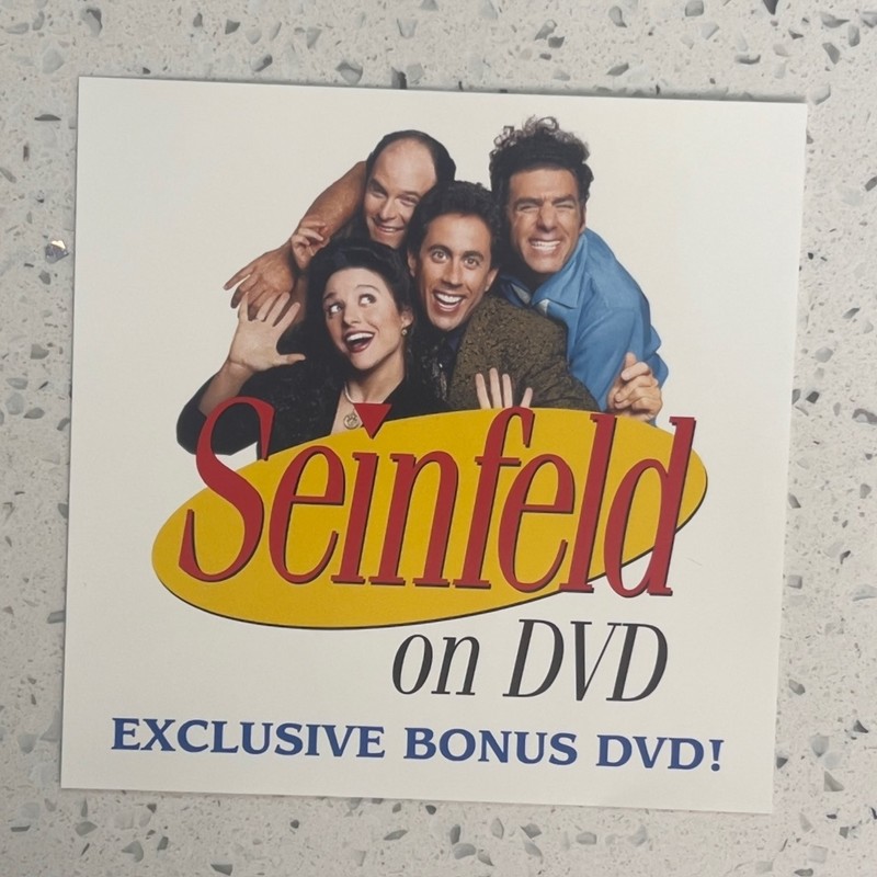 Seinfeld Exclusive Bonus DVD 2004 Promo Comedy Sitcom Columbia TriStar