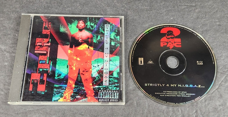 Strictly 4 My N.I.G.G.A.Z. [PA] by 2Pac (CD, 1993, Interscope 7 92209-2)