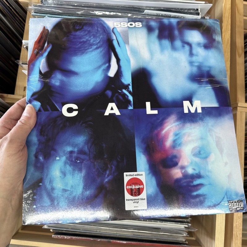 5 Seconds of Summer – Calm (Record, 2020) Target LE Transparent Blue Vinyl