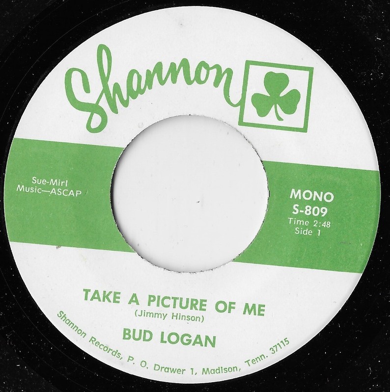 Take A Picture Of Me / My Way of Life/ Bud Logan EX