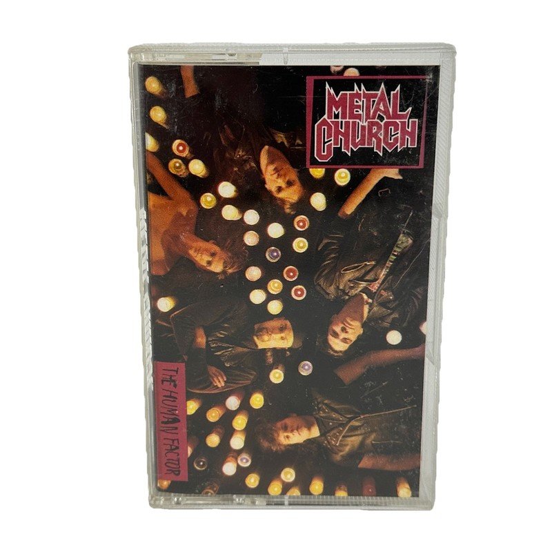 Metal Church – The Human Factor – 1991 Cassette Rock Fast Free Shipping
