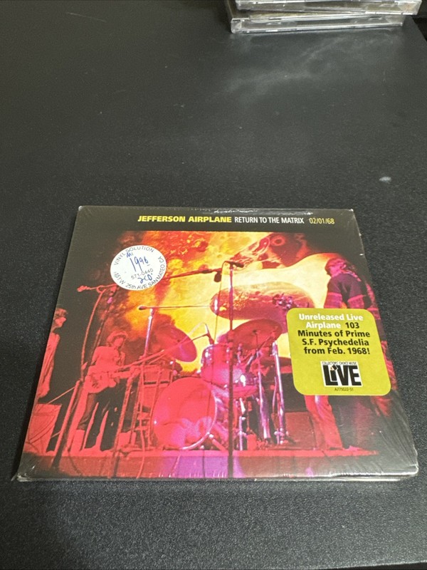 JEFFERSON AIRPLANE: RETURN TO THE MATRIX (02/01/68) Brand New Sealed