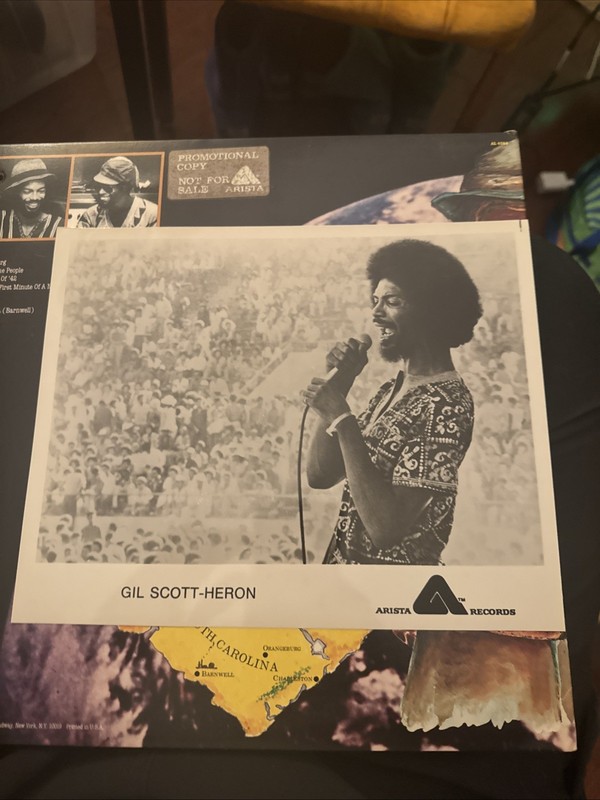 Gil Scott-Heron & Brain Jackson-From South Africa-1976 Arista- white label promo gallery