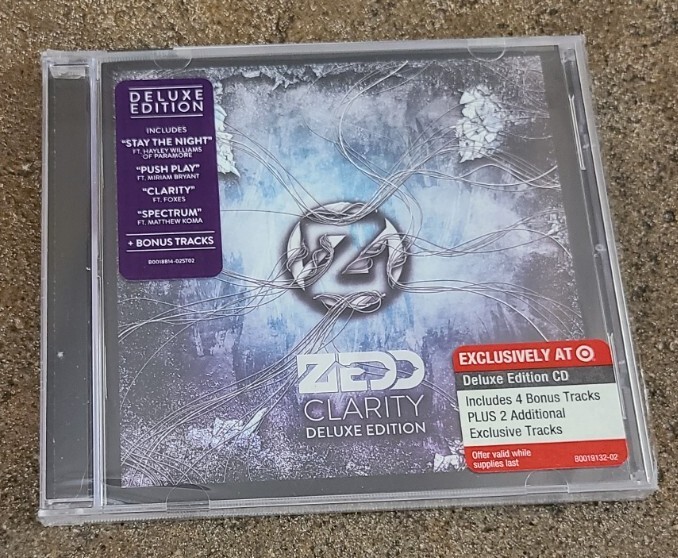 NEW Sealed ZEDD Clarity DELUXE EDITION Target Exclusive CD Ryan Tedder FOXES