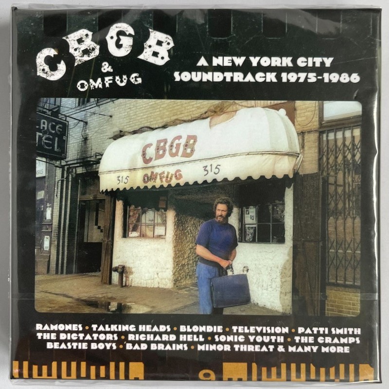 Various – CBGB – A New York City Soundtrack 1975-1986 – Box Set + 4 CDs NEW
