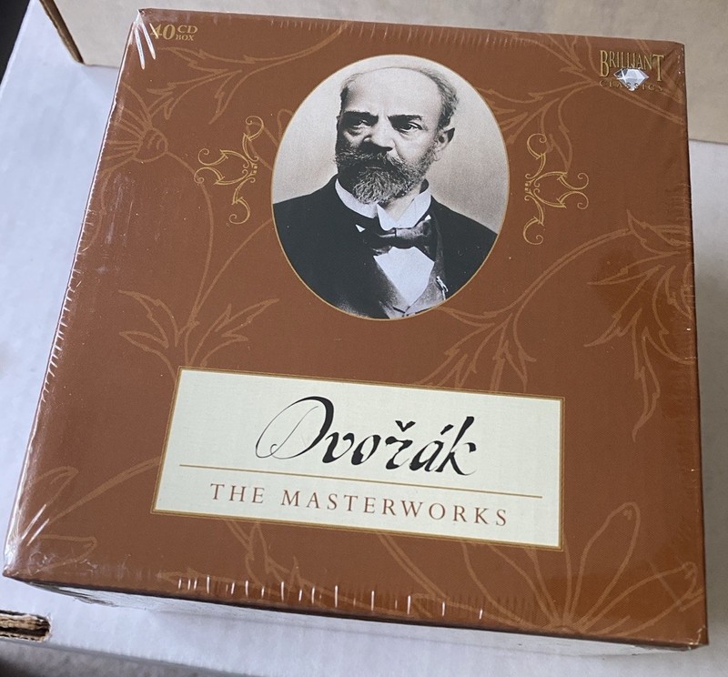 FACTORY SEALED DVORAK MASTERWORKS 40 CD SET