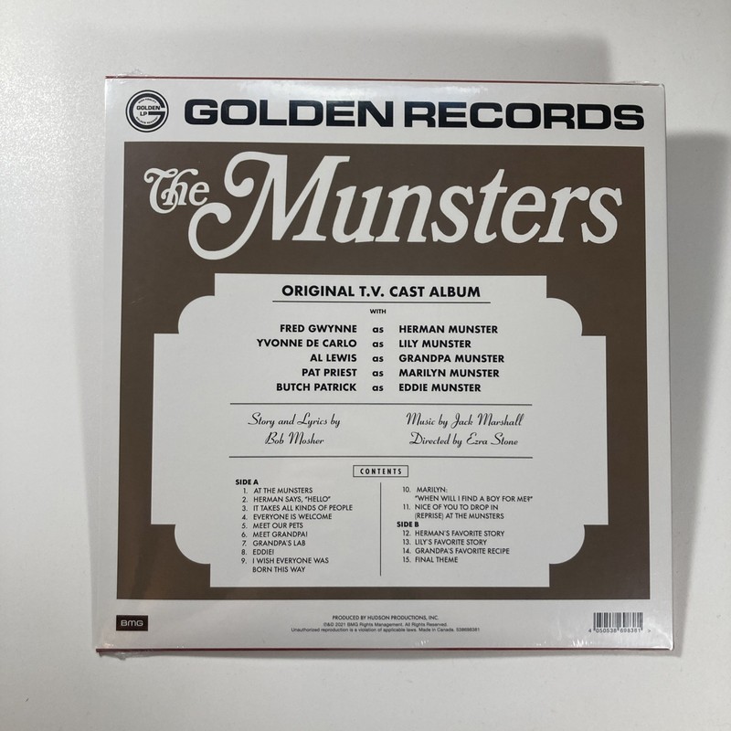 AT HOME WITH THE MUNSTERS RECORD STORE DAY 21 EXCLUSIVE BLUE VINYL NEW gallery