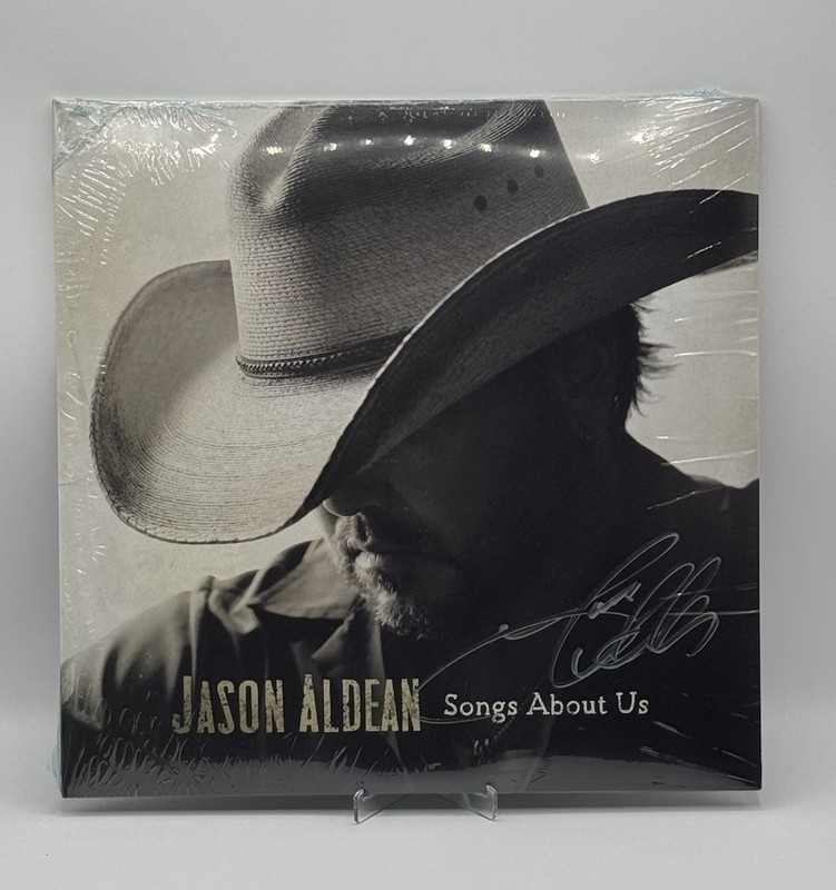Jason Aldean Songs About Us Signed Vinyl