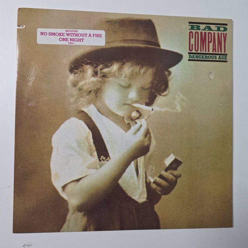 Bad Company Dangerous Age 1988 SRC Album Out Of Print See Pictures
