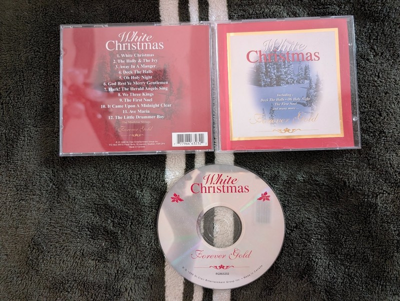 The Mistletoe Strings – White Christmas CD 1999 Forever Gold Instrumental