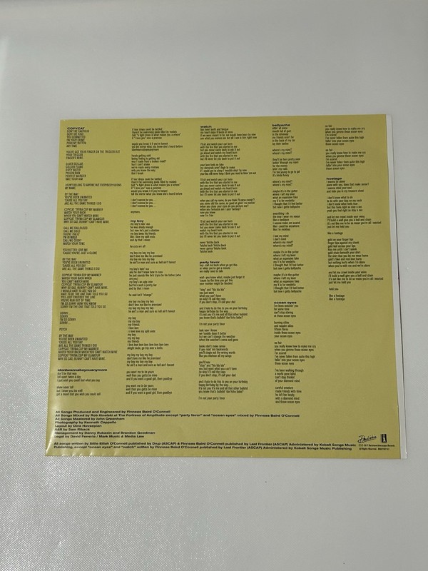 Billie Eilish – Dont Smile At Me RED Vinyl EP 2017 Record gallery