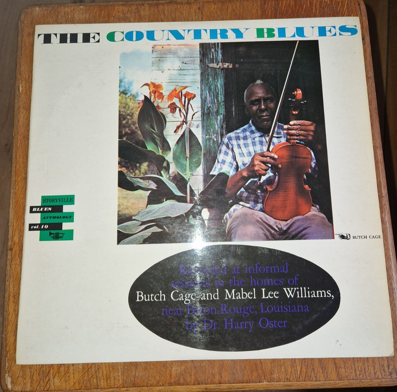 BUTCH CAGE & MABEL LEE WILLIAMS: the country blues STORYVILLE 12″ LP 33 RPM