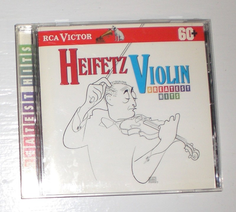 Heifetz Violin Greatest Hits by Jascha Heifetz – Classical – Music Audio cd