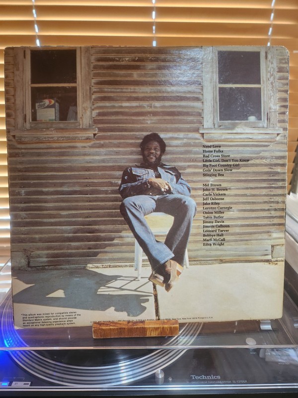 Mel Brown, Big Foot Country Girl, 1973 1st ABC/Impulse, Quad, Promo, VG+/VG-VG+ gallery