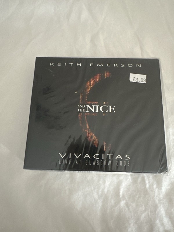 Keith Emerson The Nice Vivacitas Live Glasgow 2002 3CD Complete LIKE NEW