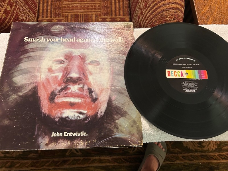 JOHN ENTWISTLE «Smash Your Head…» ORIG 1971 DECCA 79183 gatefold LP THE WHO
