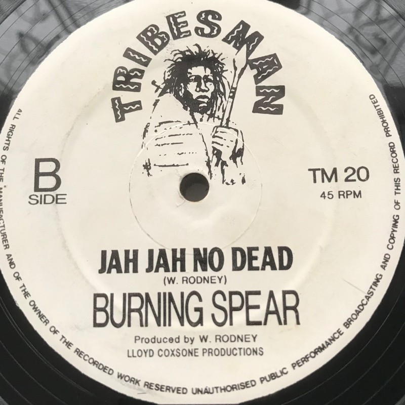 Burning Spear ‎– Free The Whole Wide World / Jah Jah No Dead - Tribesman 12" gallery