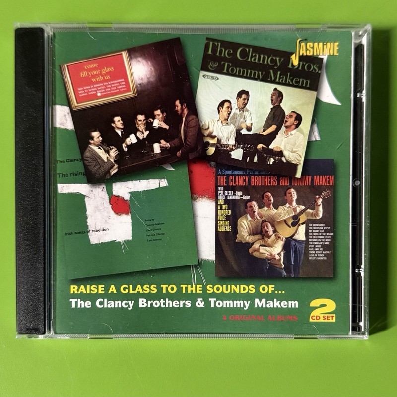 The Clancy Brothers & Tommy Makem ‎– Raise A Glass To The Sounds Of 2x CD Celtic