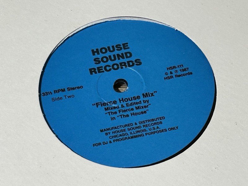 THE FIERCE MIXER 12″ FIERCE HOUSE MIX / EVERYTHING HOUSE MIX