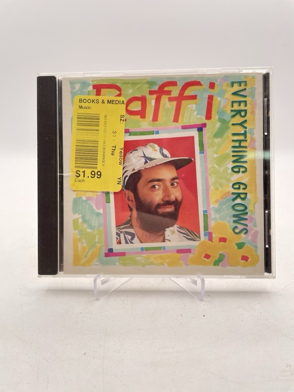 Everything Grows (1987 Rounder Records) Raffi . Pre-Owned CD (VG) 15 Tracks