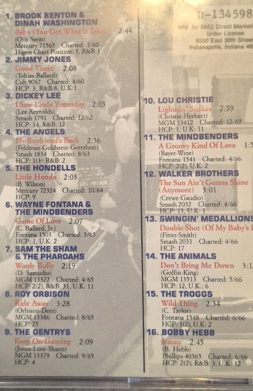 45's On CD VOLUME II ('60-'66) 1987 Polygram Records gallery