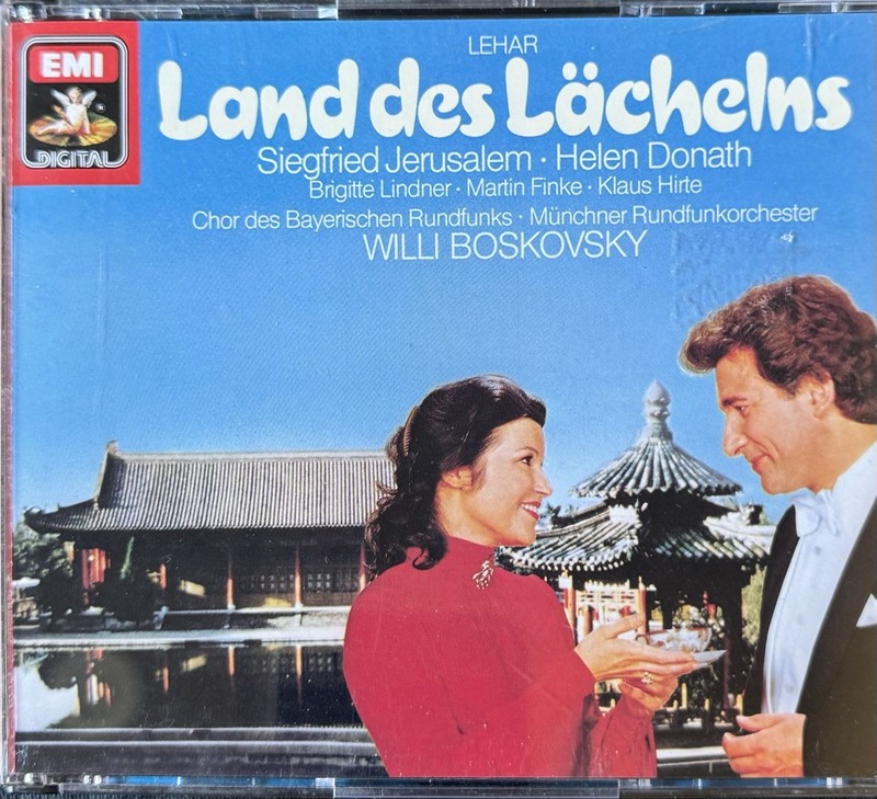 Lehár—Das Land des Lächelns (Jerusalem, Donath; Boskovsky) 2CD German libretto