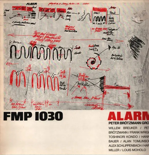 Peter Brötzmann Group Alarm NEAR MINT FMP Vinyl LP 12 Inch 33 RPM