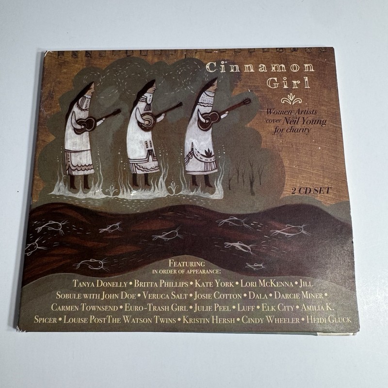 Cinnamon Girl Women Artists Cover Neil Young For Charity 2 CD Set 2007 VG