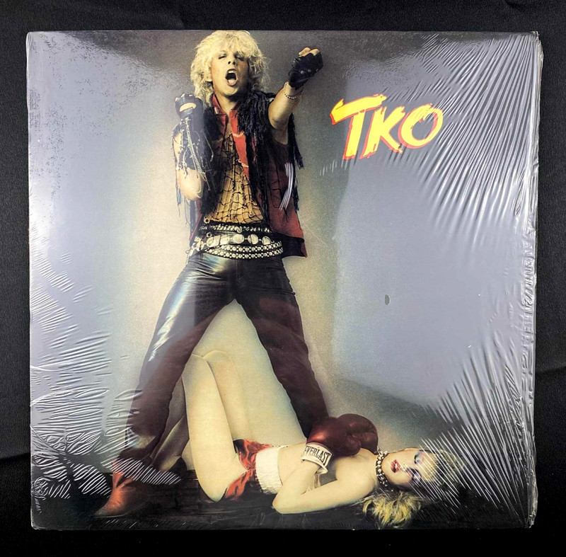 TKO In Your Face vinyl record LP Hair Band Heavy Metal 80s w/ shrink NM M-