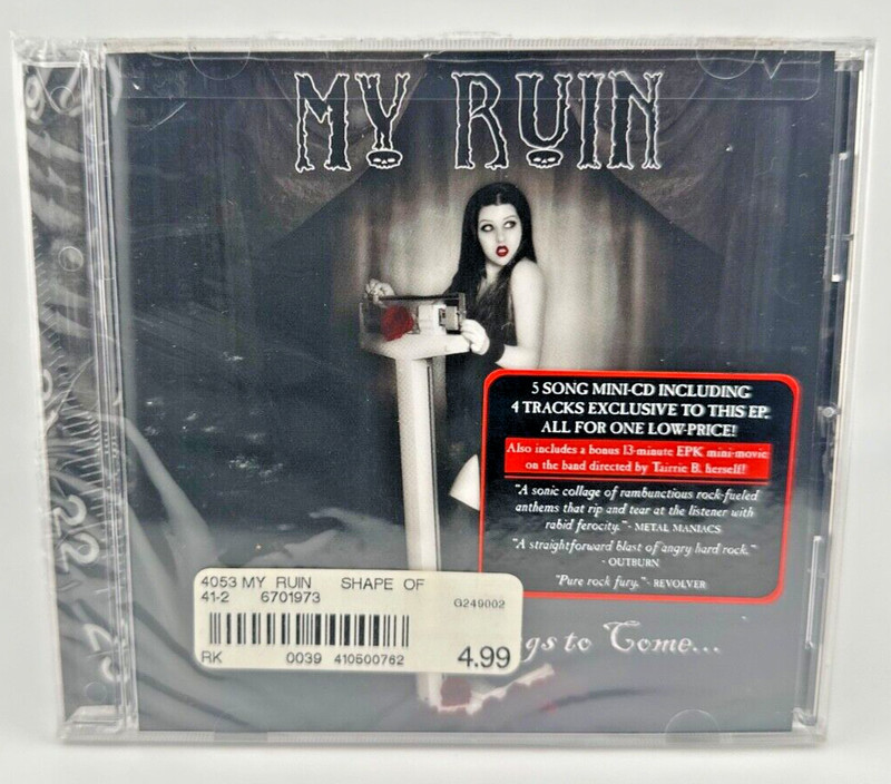 My Ruin – The Shape of Things to Come [ NEW CD EP + Hype Sticker! 2004] *SEALED