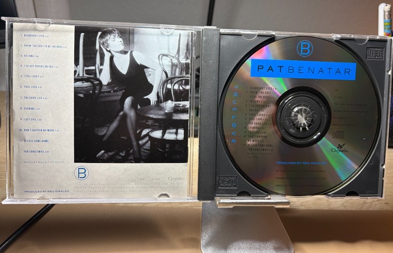 Pat Benatar - True Love (CD, 1991, Chrysalis) AUTOGRAPHED gallery