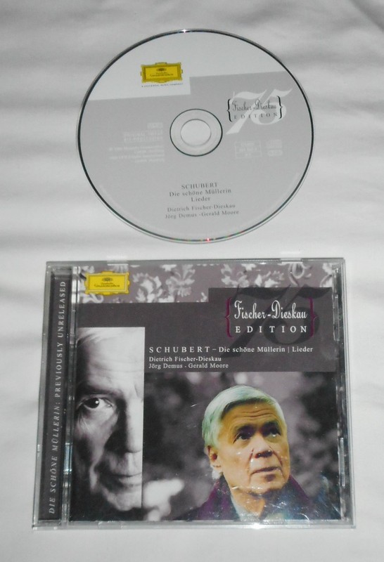SCHUBERT: Die schone Mullerin CD 2000 DG Dietrich Fischer-Dieskau
