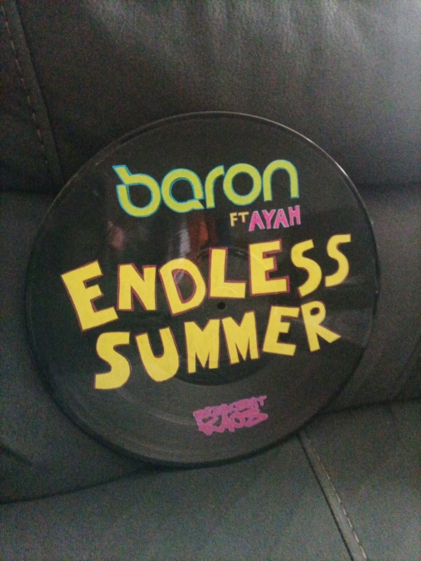 Baron – Endless Summer / Dr Agnostic Dnb Drum and Bass Picture Disc VG+ 2007 BBK