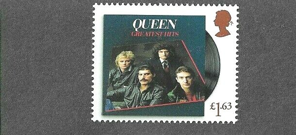 Freddie Mercury – Queen Great Britain 2020 mnh single value-Rock Music