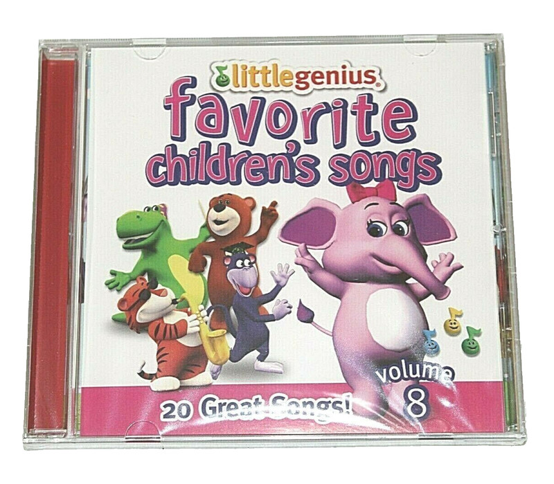 Little Genius Favorite Childrens Songs CD Volume 8 Old McDonald Ants Go Marching