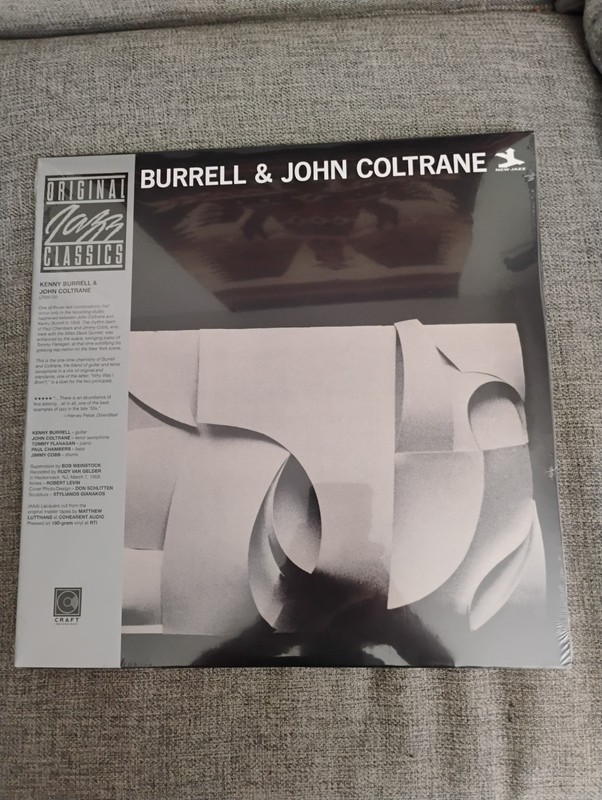 NEW – Kenny Burrell & John Coltrane vinyl 2024 Reissue Mono 180g Craft Rec.