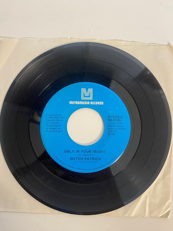 Butch Patrick - Eddie Munster Gypsy Rainbow 45 Metromedia Record 1972 NM Vinyl gallery