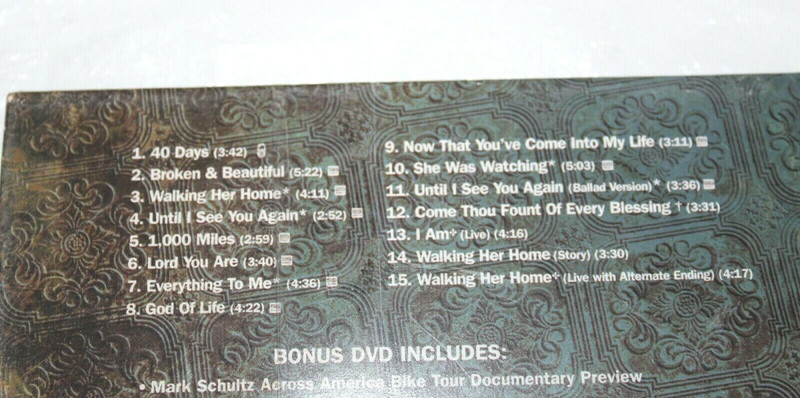 Mark Schultz Broken & Beautiful CD DVD 2007 Expanded Edition 3 New Audio Cuts gallery