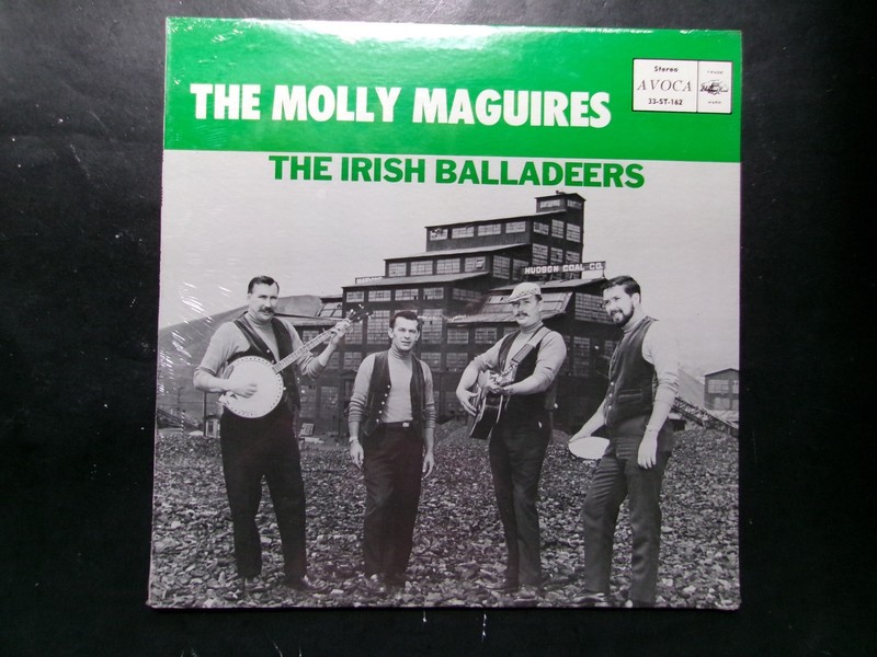 THE MOLLY MAGUIRES The Irish Balladeers 33 rpm record Avoca ST 162 (SEALED)