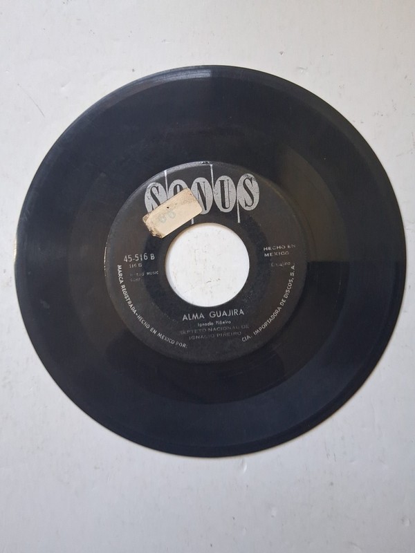 45 RPM Septeto Nacional De Ignacio Piñeiro Don Lengua/Alma Guajira VG gallery
