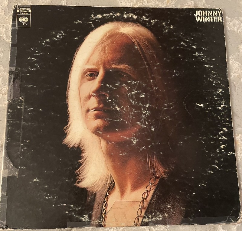 Johnny Winter: Self-Titled ~ Columbia Records CS 9826 1969 Vinyl
