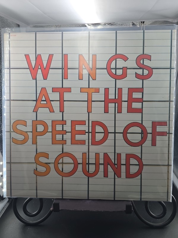 Wings At The Speed of Sound LP 1976 Capitol SW11525 Jacksonville Press VG+/VG+ 2