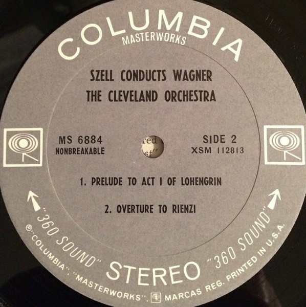 George Szell, The Cleveland Orchestra - Szell Conducts Wagner - Vinyl Record gallery