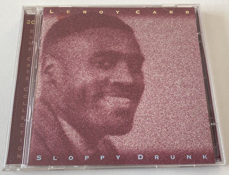 Leroy Carr – Sloppy Drunk UK 2x CD Albums 1998 Catfish Records Remastered