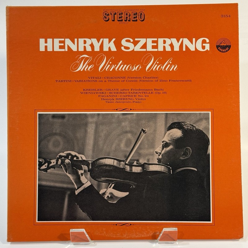 The Virtuoso Violin / Henryk Szeryng / VITALI, TARTINI / Everest 3154 LP