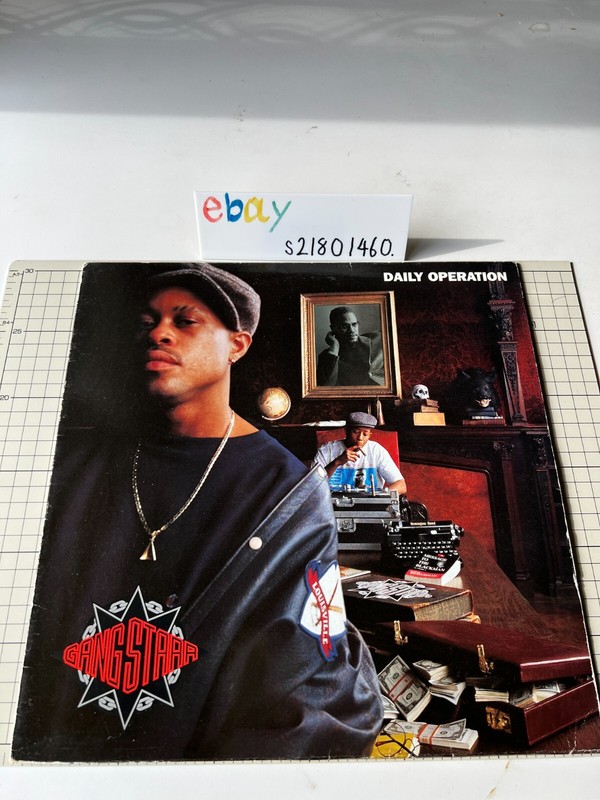 Gang Starr – Daily Operation 12″ Vinyl 1992 German Original Edition LP Cooltempo