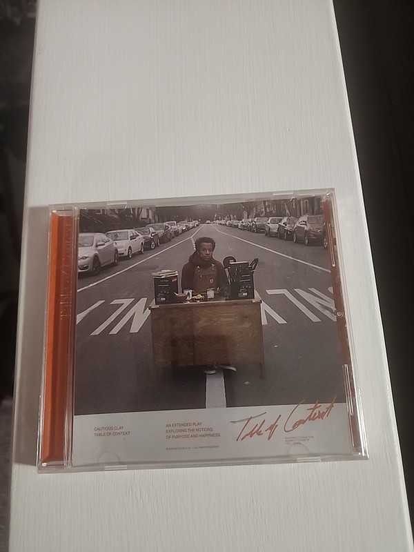 CAUTIOUS CLAY – TABLE OF CONTEXT – New CD – 66 – A4z, New, Sealed