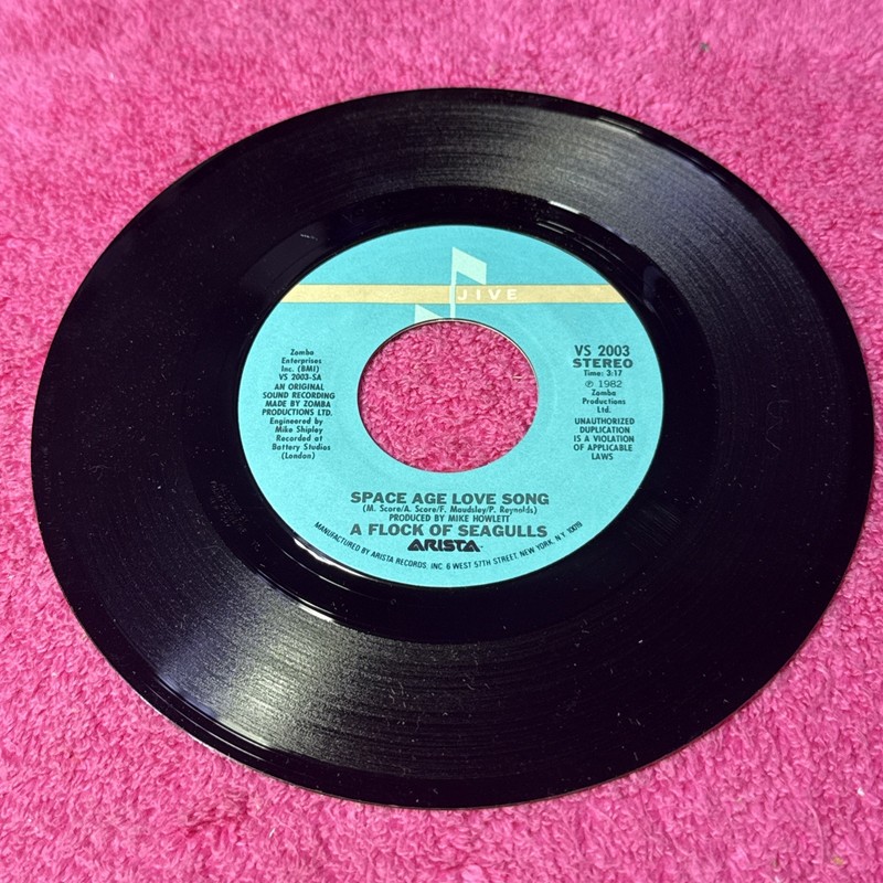 (7") A Flock Of Seagulls – Space Age Love Song-Windows (1982) - 45RPM gallery